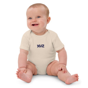 XYZ Organic Cotton Baby Onesie