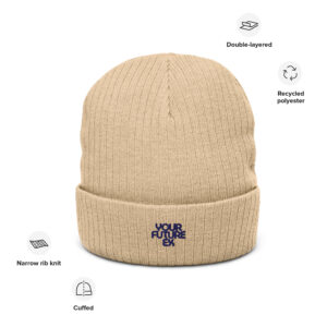 Ribbed Cold Weather Beanie — YOUR FUTURE EX