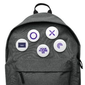 Round Loop Button Pin Bundle