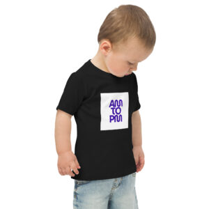 AM TO PM Toddler Basic Tee