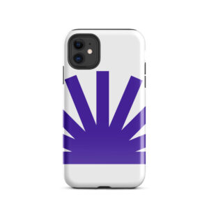 Rugged iPhone® Case Purple Sunrise