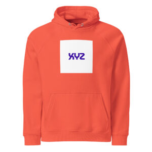 Eco Raglan Hoodie — XYZ (Unisex)