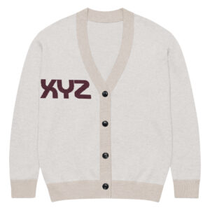 Knitted Button Cardigan — XYZ
