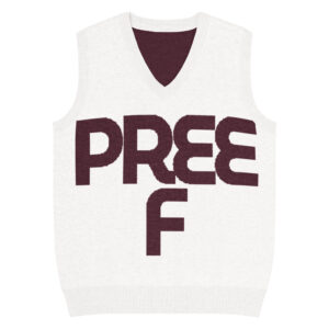 Knit Layered V-Neck Vest — PREE-F