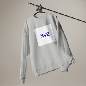 Unisex XYZ organic oversized sweatshirt