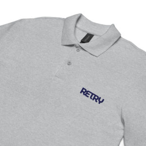 Premium Pique Polo — RETRY (Universal Fit)