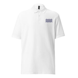 Chevron Stripes Everyday Pique Polo