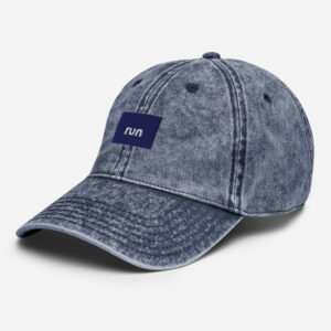 Vintage Cotton Snap Cap — run