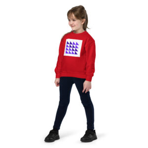 Triangle Mosaic Classic Crew Sweater