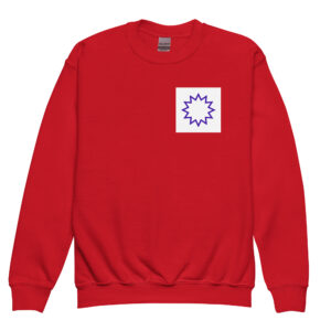 Purple Comic Everyday Crew Sweater
