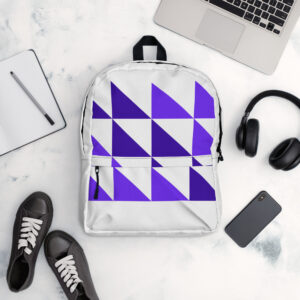 Triangle Grid Everyday Backpack