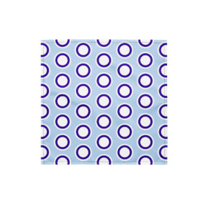 Ring Loop Printed Bandana Scarf