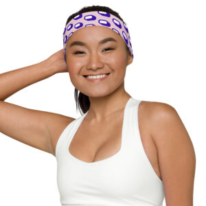 Stretch Sports Headband Violet Loop