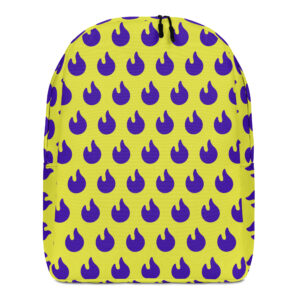 Purple Flame Minimalist Daypack