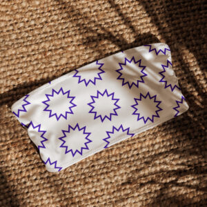 Bandeau Swim Top Starburst Pop