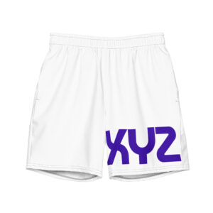 "XYZ" Recycled Swim Trunks