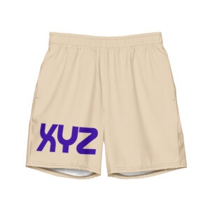Recycled Swim Trunks "XYZ"