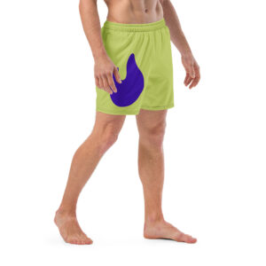 Recycled Swim Trunks Purple Flame