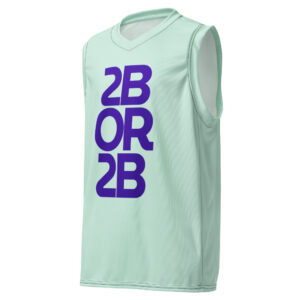 For Everyone Basketball Jersey 2BOR2B