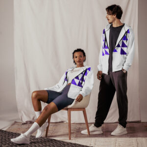 All-Fit Full Zip Hoodie Triangle Mosaic