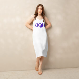 FIGHT Strap Detail Midi Dress