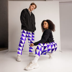 Triangle Mosaic All-Fit Track Pants