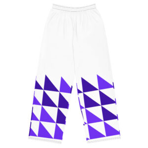Triangle Mosaic Wide Leg Lounge Pants
