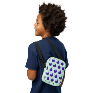 Purple Flame Utility Sling Bag