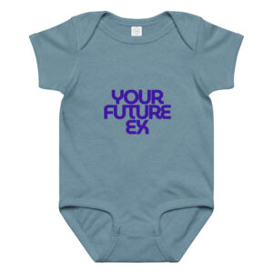 Soft Jersey Baby One-Piece Your Future EX