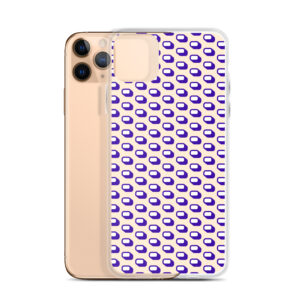 Violet Loop Transparent iPhone® Cover
