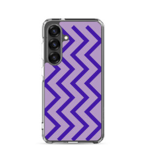 Chevron Stripes Crystal Clear Samsung® Case