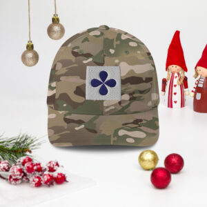 Structured Twill Everyday Hat Floral Icon
