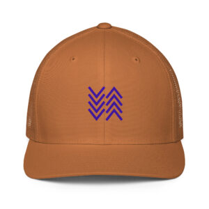 Chevron Flow Mesh Trucker Cap