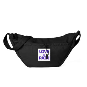 Everyday crossbody bag "Love = Pain"