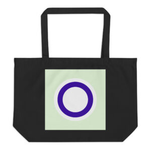 Organic Market Tote Violet Loop