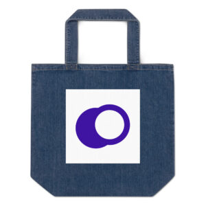 Orbit Link Organic Denim Shopper Tote