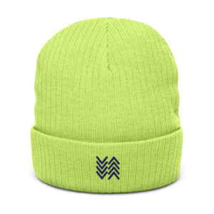 Ribbed Cold Weather Hat Chevron Flow