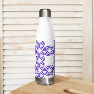 Arc Mosaic Stainless Steel Water Bottle