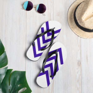 Casual Summer Flip-Flops Chevron Flow