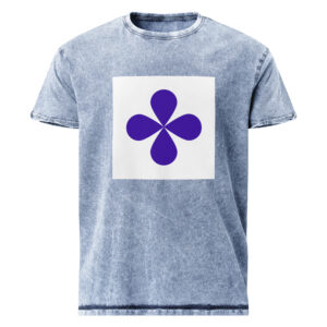 All-Fit Denim Look T-Shirt Floral Icon