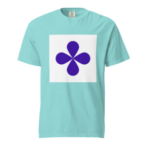All-Fit Heavyweight Garment Dyed Tee Floral Icon