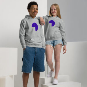 Cozy Youth Pullover Violet Arc